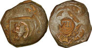 Spanien 8 Maravedis Münze, Philip IV, Granada, SGE+, Kupfer -