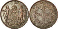 BRITISH NORTH BORNEO Cent Münze, Heaton, Birmingham, VZ, Bronze, KM:2 -