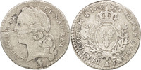 Frankreich 6 Sols, 1/20 ECU Münze, Louis XV, 1/20 Écu au bandeau (6 sols) -