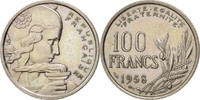Frankreich 100 Francs Münze, Cochet, Beaumont le Roger, SS+ -