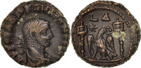 Tetradrachm Münze, Diocletian, Alexandria, SS+, Billon, Milne:4891 -