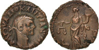 Tetradrachm Münze, Diocletian, Alexandria, SS, Billon, Milne:4770 -