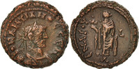 Tetradrachm Münze, Diocletian, Alexandria, SS+, Billon, Milne:5063 -