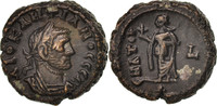 Tetradrachm Münze, Diocletian, Alexandria, VZ, Billon, Milne:5086 -