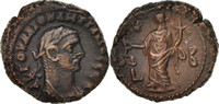 Tetradrachm Münze, Diocletian, Alexandria, SS+, Billon, Milne:4790 -