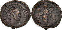 Tetradrachm Münze, Diocletian, Alexandria, SS+, Billon, Milne:4790 -