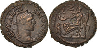 Tetradrachm Münze, Diocletian, Alexandria, SS+, Billon, Milne:4968 -