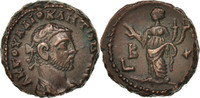 Tetradrachm Münze, Diocletian, Alexandria, SS+, Billon, Milne:4801 -