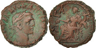 Tetradrachm Münze, Diocletian, Alexandria, SS, Billon, Milne:4748 -