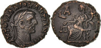 Tetradrachm Münze, Diocletian, Alexandria, SS+, Billon, Milne:4748 -