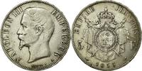 Frankreich 5 Francs Münze, Napoleon III, Napoléon III, Paris, S+ -
