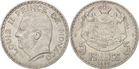 Monaco 5 Francs Louis II