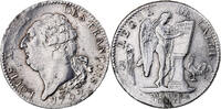 Frankreich Écu de 6 livres françois Louis XVI, Paris, 2nd -