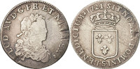 Frankreich 1/3 Ecu Münze, Louis XV, 1/3 Écu de France, Reims, S -