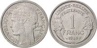 Frankreich Franc Münze, Morlon, Beaumont - Le Roger, VZ+, Aluminium -