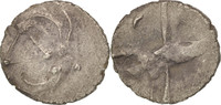 Obol Cadurci, Obol à la tête triangulaire, SS, Silber, Savès:420-423