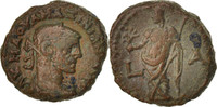 Tetradrachm Münze, Maximianus, Alexandria, SS, Billon, Milne:4778 -