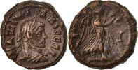 Tetradrachm Münze, Maximianus, Alexandria, SS+, Billon, Milne:5181 -