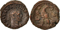Tetradrachm Münze, Maximianus, Alexandria, SS+, Billon, Milne:4848 -