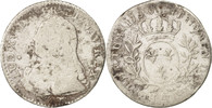 Frankreich 12 Sols, 1/10 ECU Münze, Louis XV, 1/10 Écu aux branches d'olivier, 12 Sols, 1/10 -