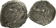 Denarius Münze, Bituriges, SS, Silber, Delestrée:3439 -