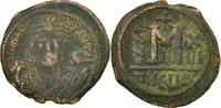 Follis Maurice Tiberius, Antioch, Bronze, S+, Sear:533 -