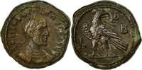Tetradrachm Münze, Philip I, Alexandria, SS, Billon, Milne:3560 -