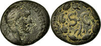 Semis Münze, Seleucis and Pieria, Antoninus Pius, Antioch, S, Bronze -