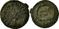 Follis Münze, Arcadius, Kyzikos, SS, Bronze, RIC:20d -