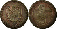 Großbritannien Halfpenny Token Münze, Norfolk, Norwich, SS, Kupfer -