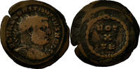 Fraction Æ Münze, Constantius I, Carthage, S, Bronze, RIC:35a -