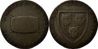Großbritannien Halfpenny Token Münze, Shropshire, Shrewsbury, S+ -