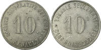 Frankreich 10 Centimes Münze, Soc. Coop. des Usines Renault, Boulogne-Billancourt, 10 -
