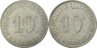 Frankreich 10 Centimes Münze, Soc. Coop. des Usines Renault, Boulogne-Billancourt, 10 -