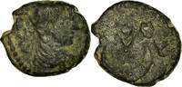 Bronze Æ Münze, Mesopotamia, Elagabalus, Carrhae, Rare, S, Bronze -