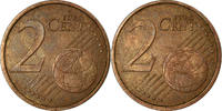 Eurozone 2 Euro Cent Double revers, SS, Coppered Steel -