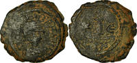 Decanummium Münze, Maurice Tiberius, Constantinople, S+, Kupfer -