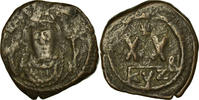 Half Follis Münze, Phocas, Kyzikos, S, Kupfer, Sear:669 -