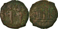 Follis Münze, Phocas, Antioch, S, Kupfer, Sear:671 -