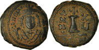 Decanummium Münze, Maurice Tiberius, Antioch, S+, Kupfer, Sear:537 -