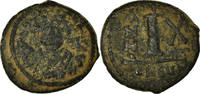 Decanummium Münze, Maurice Tiberius, Antioch, S+, Kupfer, Sear:537 -