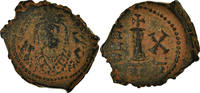 Decanummium Münze, Maurice Tiberius, Antioch, SS, Kupfer, Sear:537 -