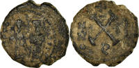 Decanummium Münze, Phocas, Antioch, S+, Kupfer, Sear:675 -