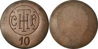 Frankreich 10 Centimes Münze, C.F.T.H (Cie Française Thomson-Houston), Paris, 10 -