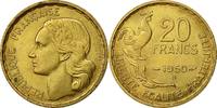 Frankreich 20 Francs Münze, Guiraud, Beaumont - Le Roger, VZ -