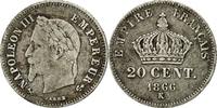 Frankreich 20 Centimes Münze, Napoleon III, Napoléon III, Bordeaux -