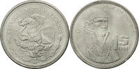 Mexiko Peso Mexico City, SS+, Stainless Steel, KM:496 -