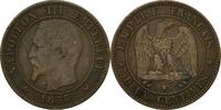 Frankreich 5 Centimes Münze, Napoleon III, Napoléon III, Lille, SS -
