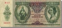 Ungarn 10 Pengö Geldschein, 1936-12-22, KM:100, VZ -