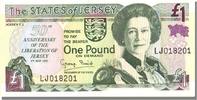 Jersey 1 Pound 1995 Geldschein, 1995-05-09, KM:25a, UNZ